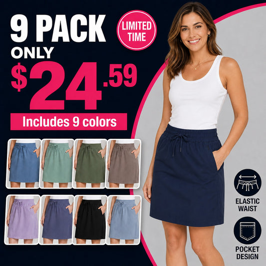 Final Sales⚡ Women’s Casual Versatile Skort with Pockets